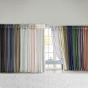 Emilia - Twist Tab Lined Window Curtain Panel - Black - Madison Park - Curtains & Drapes - Elite Enclave Home