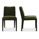 Calla - Velvet Dining Chair (Set of 2) - Green - Moe's Home Collection - Chair Sets - Elite Enclave Home