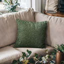Tara - Solid Boucle Square Pillow - Green - Chapel Hill - Accent Pillows - Elite Enclave Home