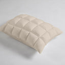 Stay Puffed - Overfilled Pillow Protector Single Piece - Tan