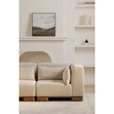 June - Corner Chair - Oatmeal - Moe's Home Collection - Corners - Elite Enclave Home