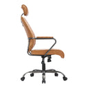 Executive - Swivel Office Chair - Cognac - Moe's Home Collection - Swivel Chairs - Elite Enclave Home