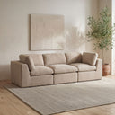 Cates - Slipper Chair - Pebble - Moe's Home Collection - Armless Chairs - Elite Enclave Home