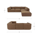 Matina - Dream Modular Sectional - Taupe - Moe's Home Collection - Stationary Sectionals - Elite Enclave Home