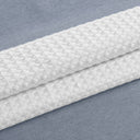 Spa Waffle - 36" x 72'' Shower Curtain With 3M Treatment - Dark Blue - Madison Park - Shower Curtains - Elite Enclave Home