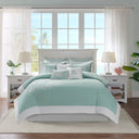Coastline - Euro Sham - Aqua