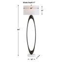 Sonic - Open Oval Floor Lamp - Bronze