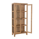 Crest - Tall Cabinet - Natural - Classic Home - Accent Cabinets - Elite Enclave Home