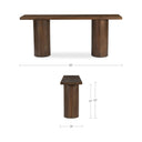 Hadley - Console Table - Dark Brown - Moe's Home Collection - Console Tables - Elite Enclave Home