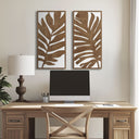 Birch Botanical - Two - Tone Panel Wall Decor Set - Monstera - Madison Park - Wall Decor - Elite Enclave Home