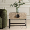 Lunar - Wooden Side Table - Black / Woodtone - Uttermost - Side Tables - Elite Enclave Home