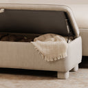 Ichigo - Storage Bench - Light Gray - Moe's Home Collection - Storage Benches - Elite Enclave Home