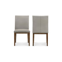 Frankie - Dining Chair (Set of 2) - Gray - Moe's Home Collection - Chair Sets - Elite Enclave Home