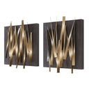 Crosshatch - Metal Wall Decor (Set of 2) - Dark Brown - Uttermost - Wall Decor- Elite Enclave Home