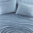 Micro Fleece - Twin Sheet Set - Blue