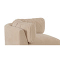 Matina - Corner Chair - Oatmeal - Moe's Home Collection - Corners - Elite Enclave Home