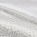 Mina - King/California King Weave Textured Duvet Cover Set - White - Comfort Spaces - Duvet Covers & Shams - Elite Enclave Home