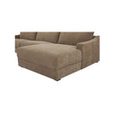 Farrow - Right Sectional - Taupe - Moe's Home Collection - Stationary Sectionals - Elite Enclave Home