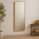 Kai - Floor Mirror - Oak - Moe's Home Collection - Floor Mirrors - Elite Enclave Home