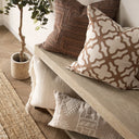 Mullan - 22" x 22" LN Pillow - Frothed Brown - Classic Home - Accent Pillows - Elite Enclave Home