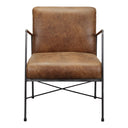 Dagwood - Leather Arm Chair - Brown - Moe's Home Collection - Arm Chairs - Elite Enclave Home