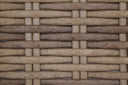 Havana - Ottoman, With Self Welt - Canvas Flax / Dark Brown