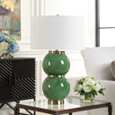 Banner - Spheres Table Lamp - Green - Uttermost - Table Lamps - Elite Enclave Home