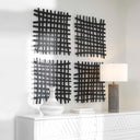 Gridlines - Iron Wall Decor - Uttermost - Wall Decor - Elite Enclave Home