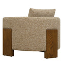 Halligan - Upholstered Accent Chair - Brown - Uttermost - Arm Chairs - Elite Enclave Home