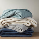Bree Knit Knit Blanket - Ivory