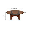 Luke - Coffe Table - Brown - Moe's Home Collection - Coffee Tables - Elite Enclave Home