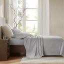 California King Sateen Sheet Set - Gray - Harbor House - Sheets & Pillowcases - Elite Enclave Home