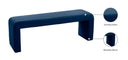 Minimalist - Bench - Meridian Furniture - Upholstered Benches - Elite Enclave Home