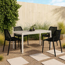 Mykonos - Outdoor Patio Dining Chair (Set of 2) - Meridian Furniture - Chair Sets- Elite Enclave Home