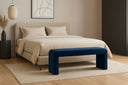 Minimalist - Bench - Meridian Furniture - Upholstered Benches - Elite Enclave Home