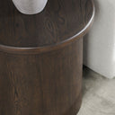 Runa - Oak Veneer 22" End Table - Classic Home - Coffee Tables - Elite Enclave Home