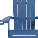 Heavy Duty Plastic Adirondack Chair - Blue
