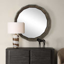 Neve - Round Mirror - Bronze - Uttermost - Accent Mirrors - Elite Enclave Home
