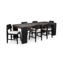Deaven - Dining Table - Toasted Brown