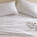 Cozy Soft - Twin 100% Flannel Pigment Printed Sheet Set - Tree Block - Intelligent Design - Sheets & Pillowcases - Elite Enclave Home