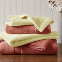 800GSM - 8 Piece Antimicrobial Towel Set - Coral - Madison Park Signature - Towel Sets - Elite Enclave Home