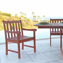Patio Armchair - Brown