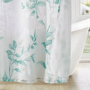 Cecily - Burnout Printed Shower Curtain - Seafoam - Madison Park - Shower Curtains - Elite Enclave Home