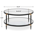 Chadid - Round Glass Table