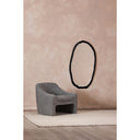 Foundry - Oval Mirror - Black - Moe's Home Collection - Wall Mirrors - Elite Enclave Home