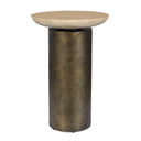 Oslo - Outdoor Accent Table - Brass