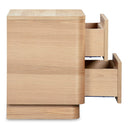 Round Off - Tall Nightstand - Light Brown - Moe's Home Collection - Accent Nightstands - Elite Enclave Home