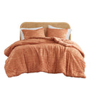 Gigi - Twin/Twin Long Comforter Mini Set - Terracotta