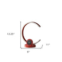 Contempo C Shape LED With USB Desk or Table Lamp - Red