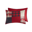 Sunset - Oversized Coverlet Mini Set - Red